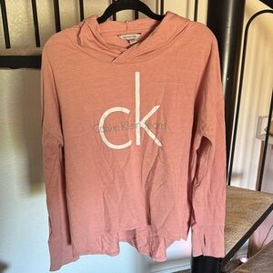 XL Calvin Klein Dusty Pink Hoodie